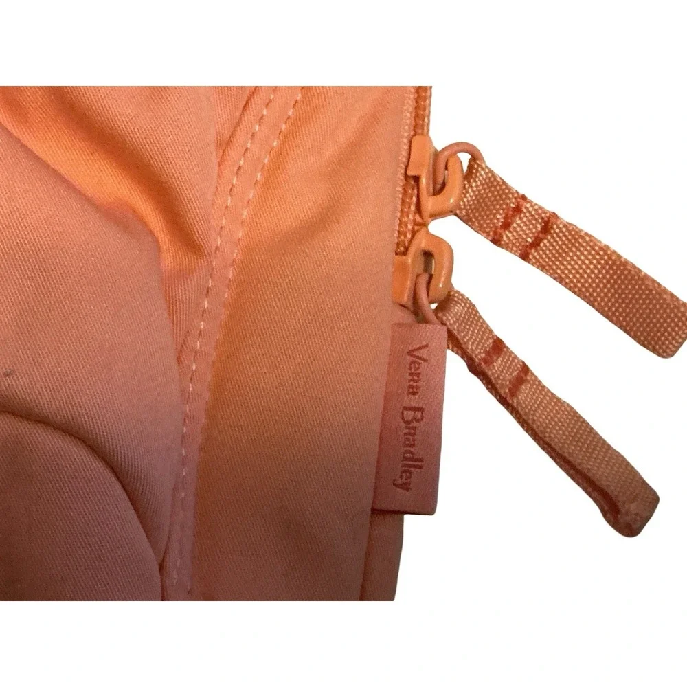 Vera Bradley Utility Sling Cotton Waist‎ Bag Backpack – Coral Peach